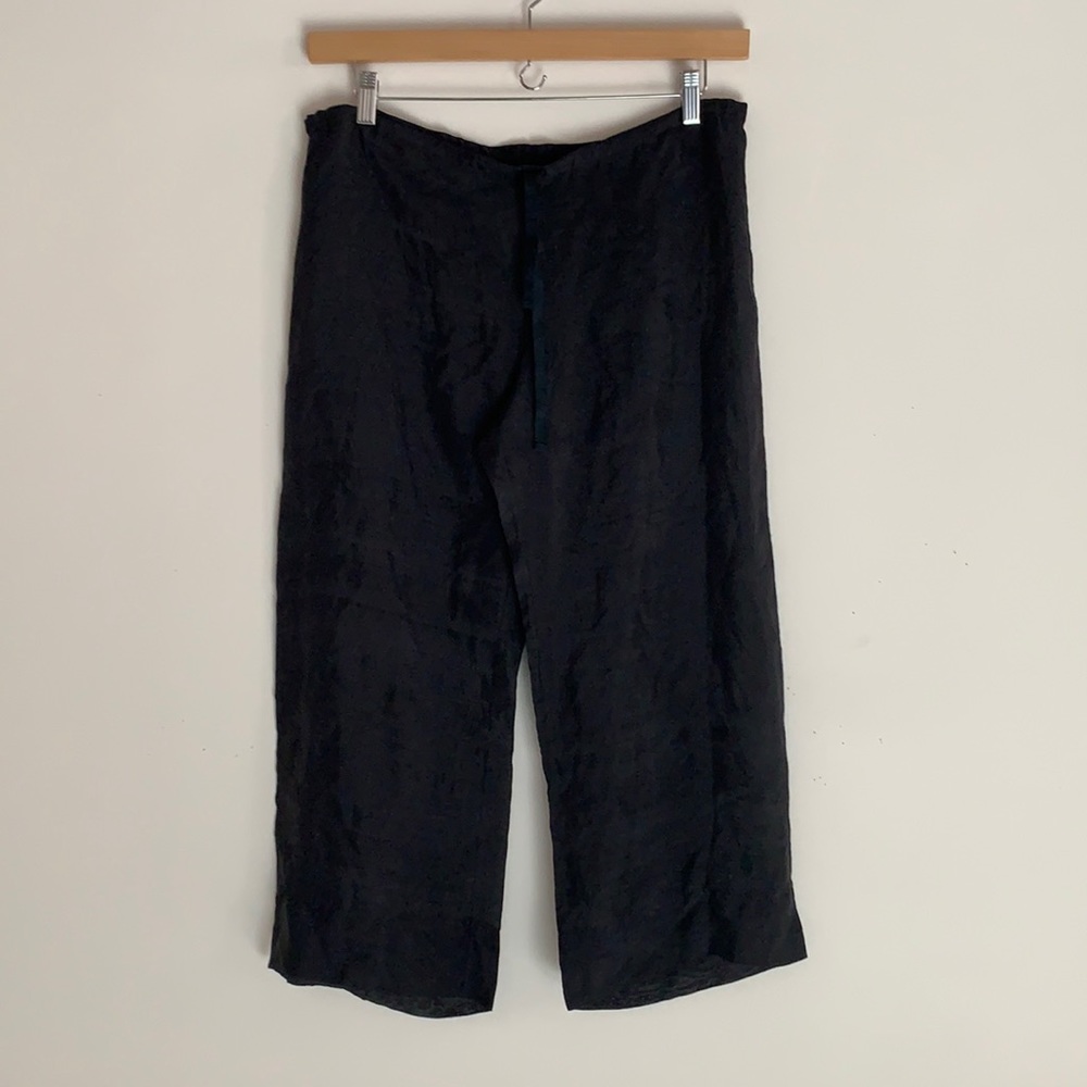 NWT Dosa Sheer Black Drawstring Pants!